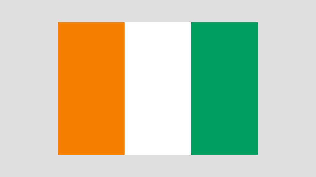 Flagge von Côte d’Ivoire