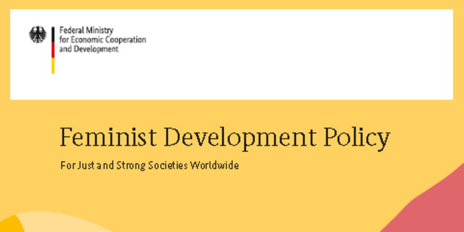 Feminist Development Policy For Just And Strong Societies Worldwide Bmz