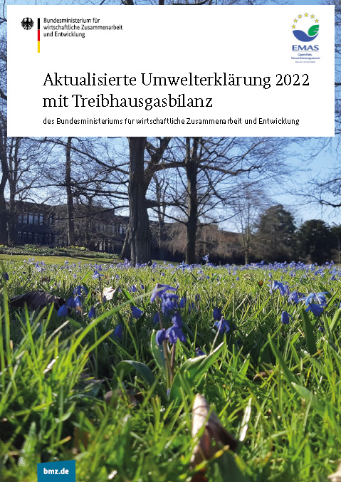 Cover Umwelterklärung 2022