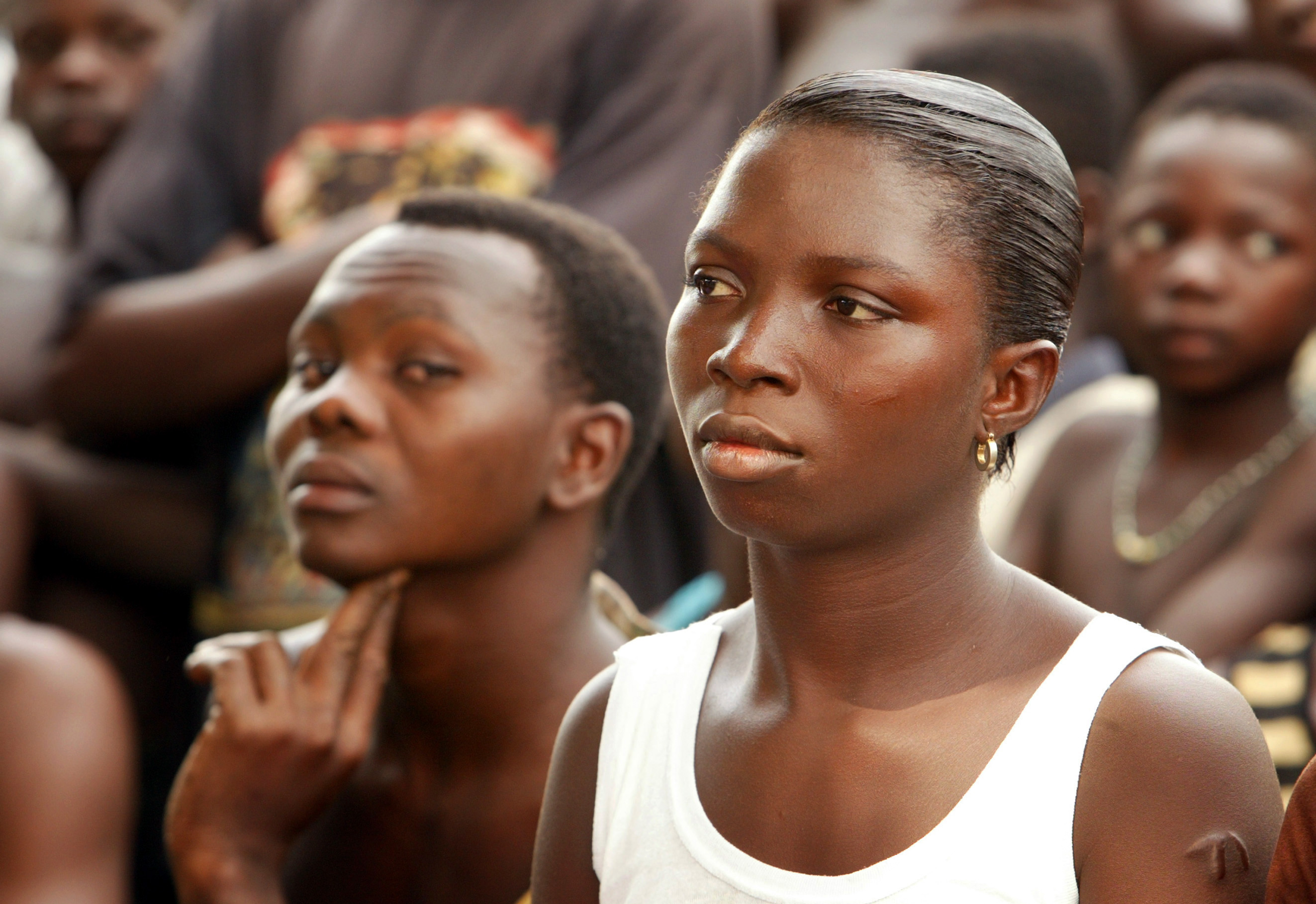 Meeting in the village of Kotokpa in Benin