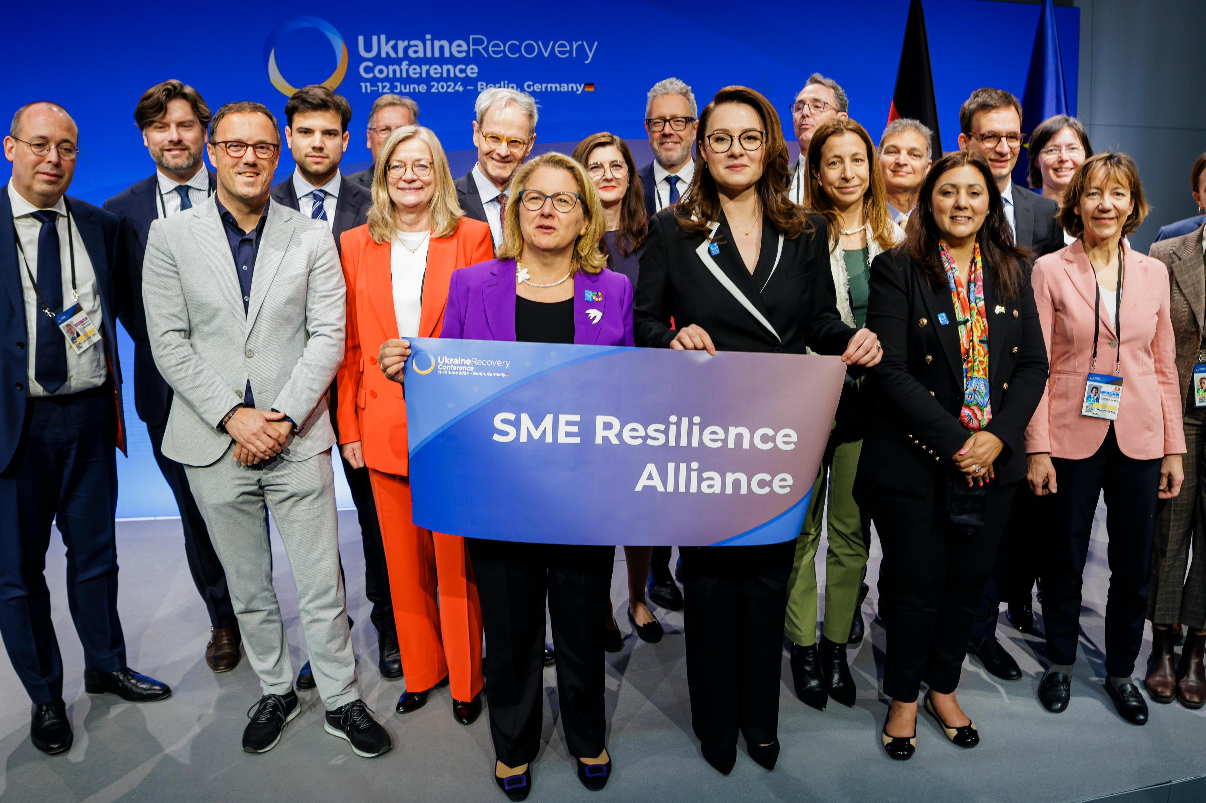 Launch of the SME Resilience Alliance at the Ukraine Recovery Conference in Berlin