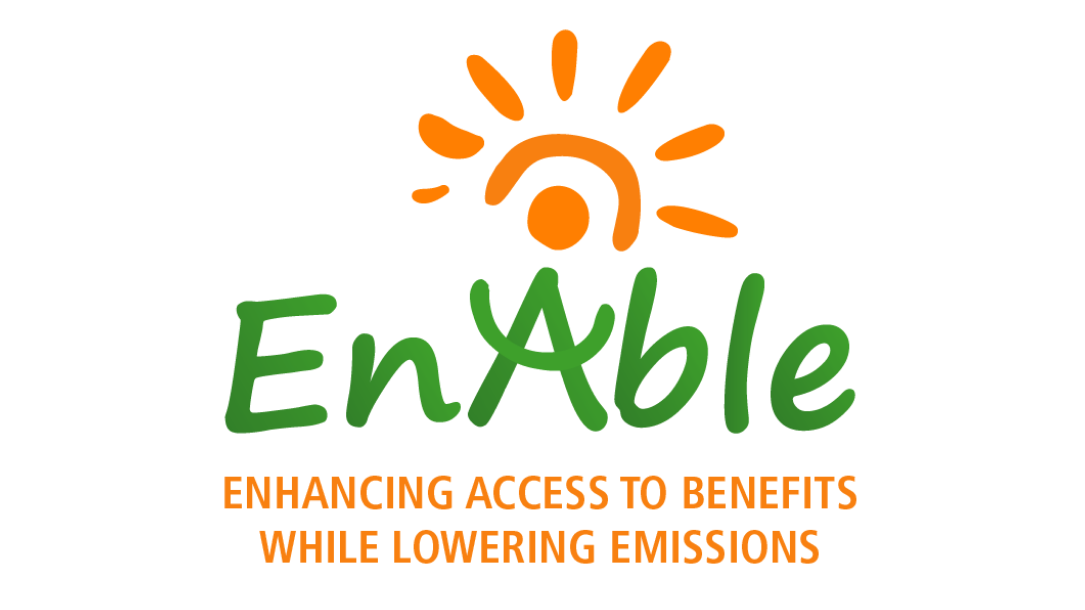 Logo: EnABLE – Enhancing Access to Benefits while Lowering Emissions