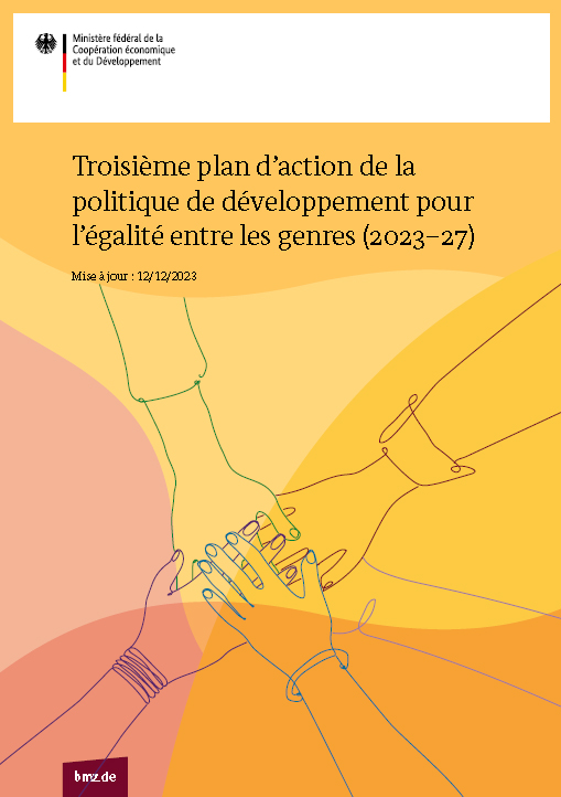 Cover: Troisième plan d’action de la politique de développement pour l’égalité entre les genres (2023–27)