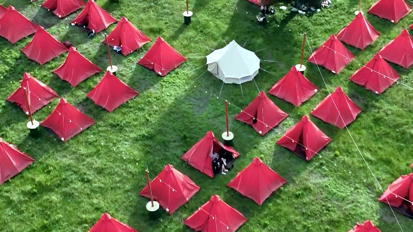 Still from the video on the South Outdoor Festival 2023 in Albania