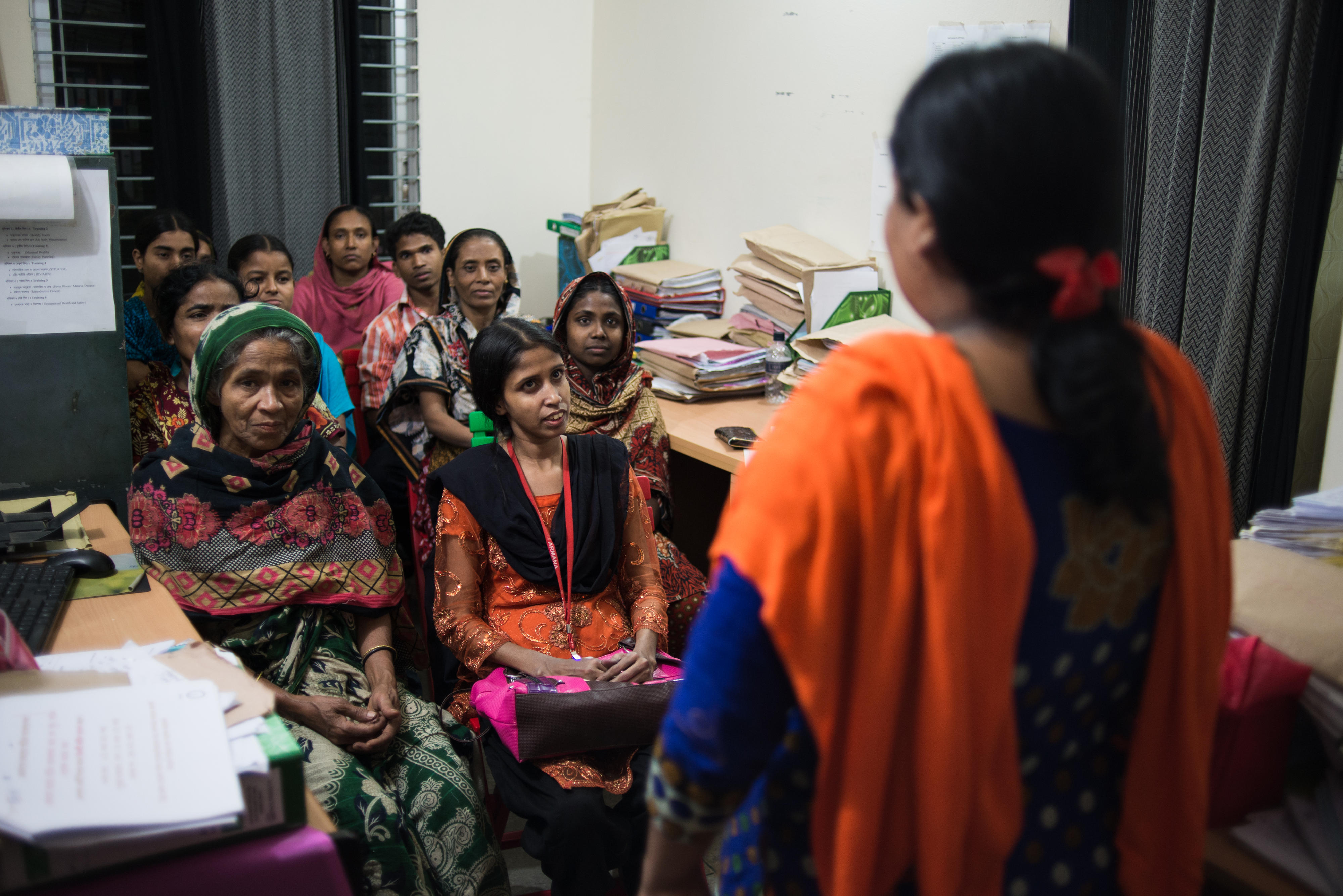 Training of seamstresses and sewers in Bangladesh