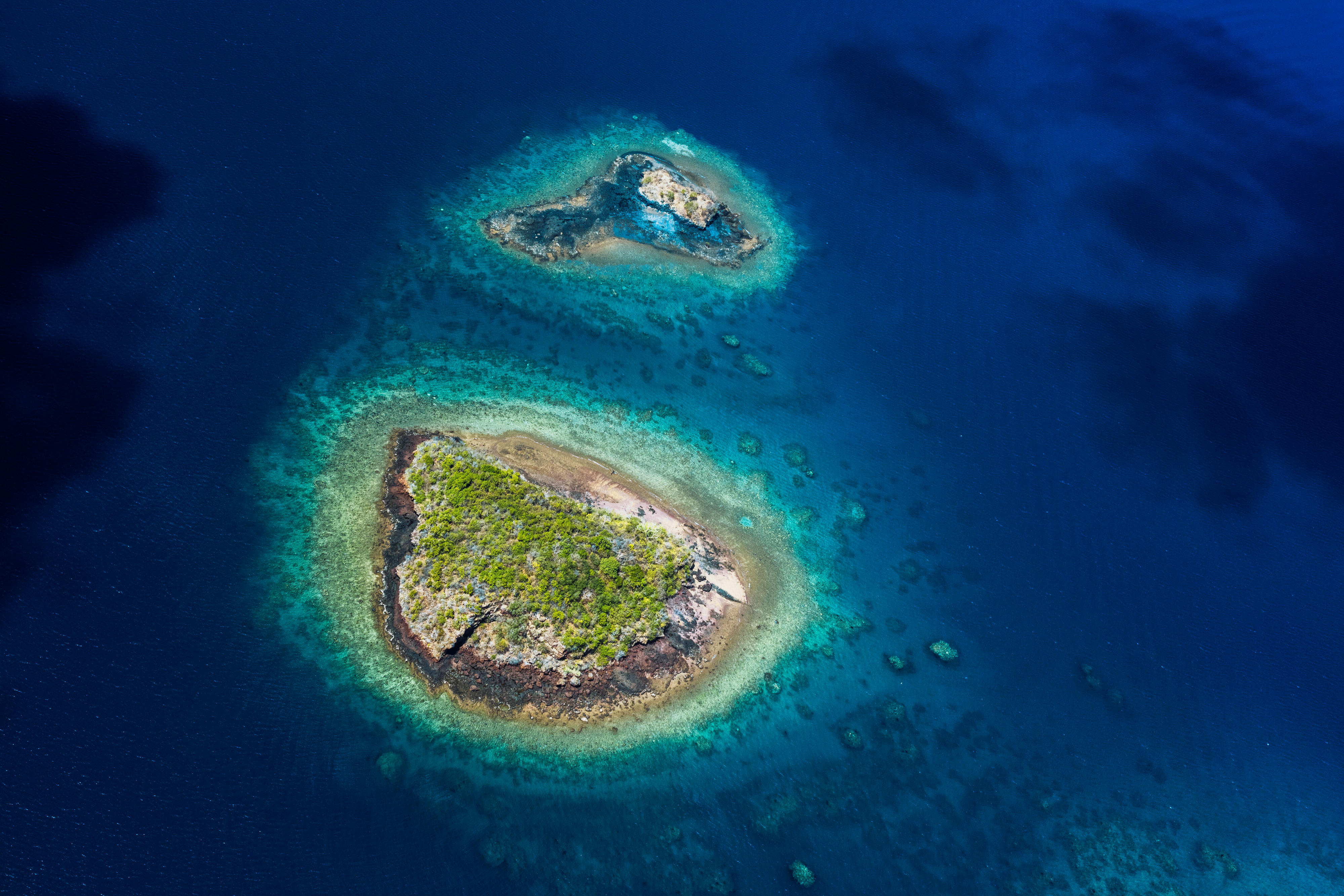 Die Insel Mayotte im Indischen Ozean