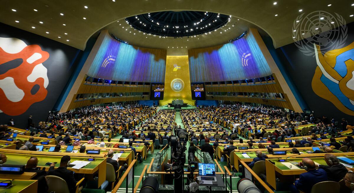 Eröffnung des Zukunftsgipfels der Vereinten Nationen in New York am 22. September 2024