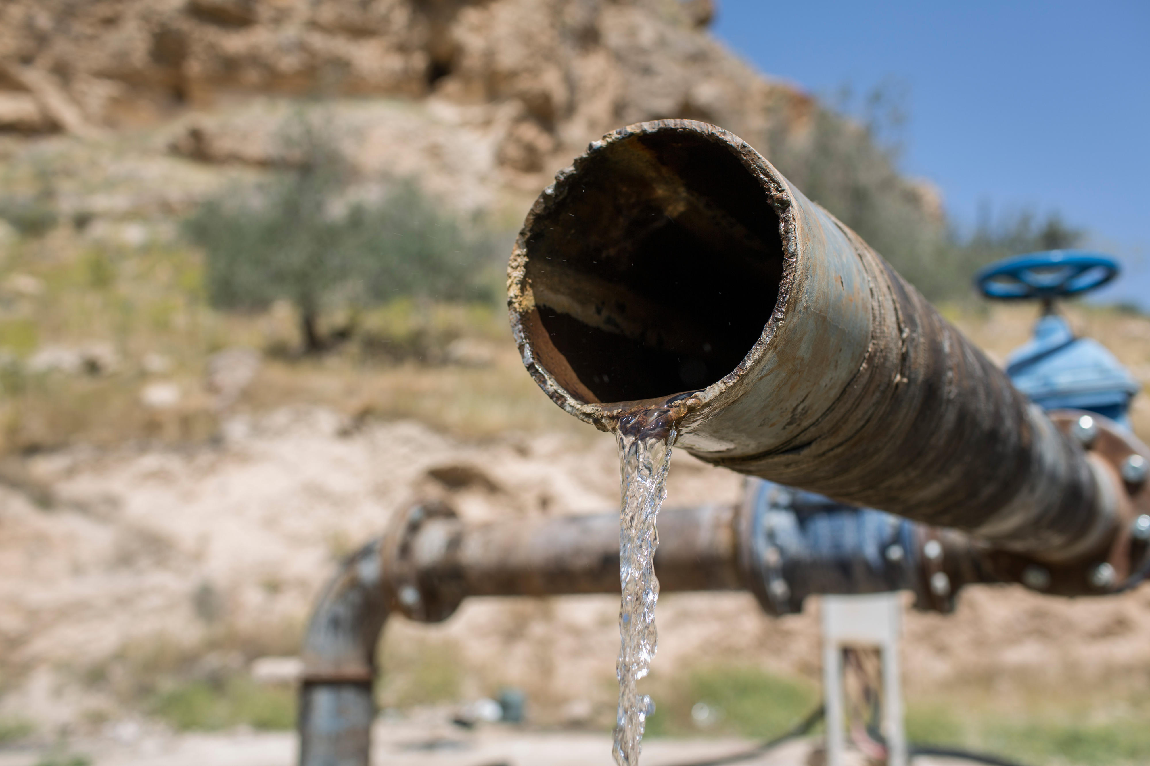 Water pipe in Jordan