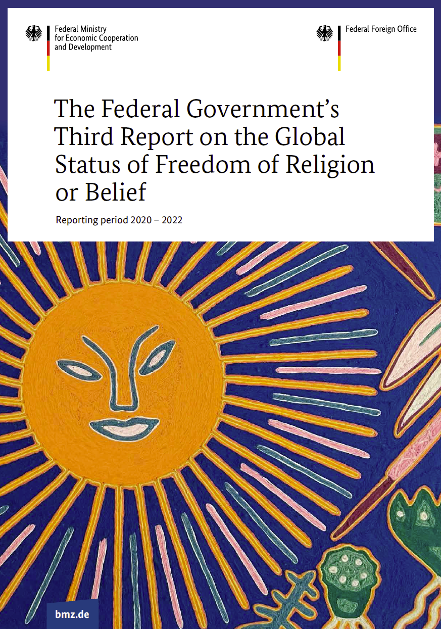 Cover: The Federal Government’s Third Report on the Global Status of Freedom of Religion or Belief