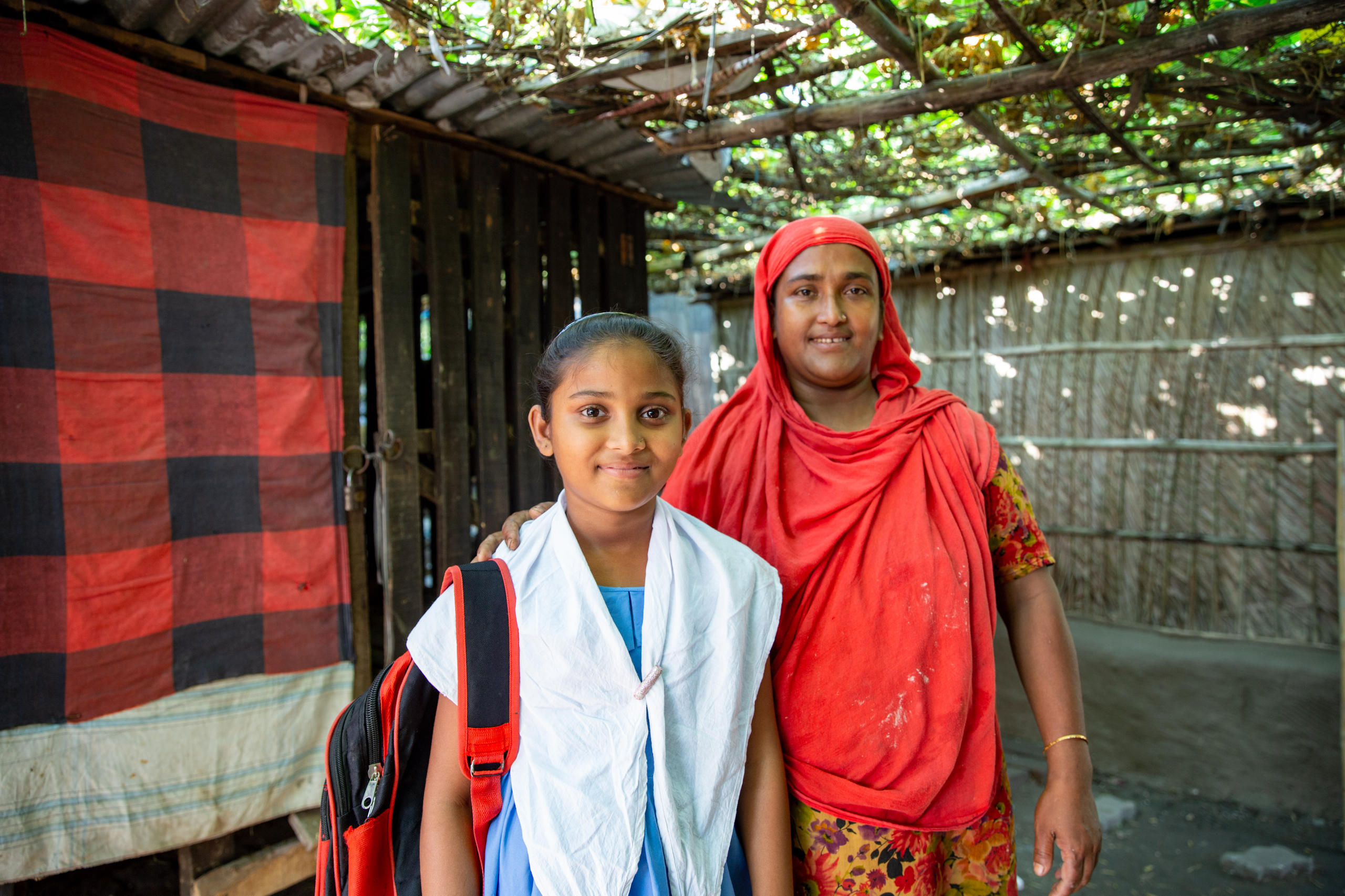 Suma Begum und ihre Tochter