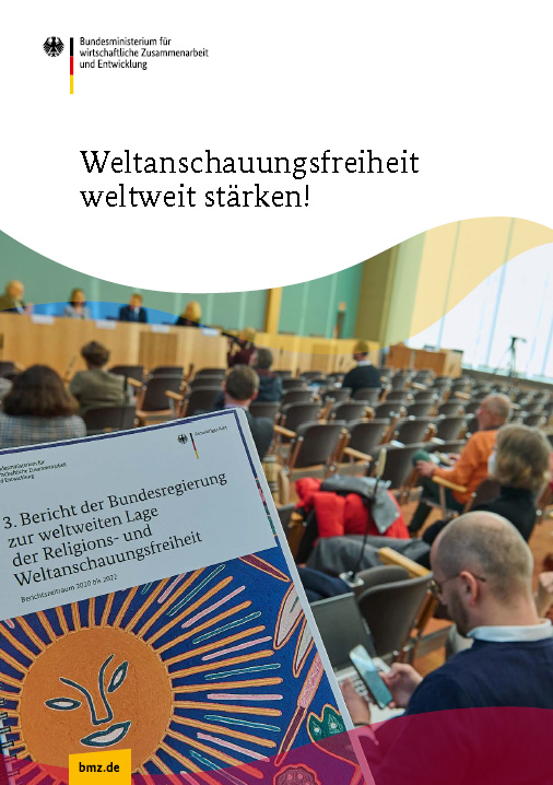 Cover: Weltanschauungsfreiheit weltweit stärken!