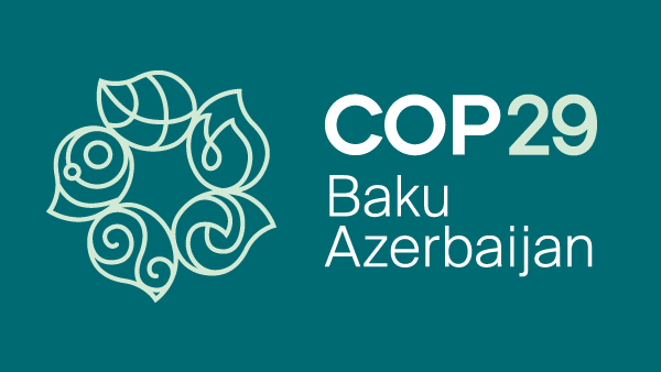 Logo: COP29 in Baku, Aserbaidschan