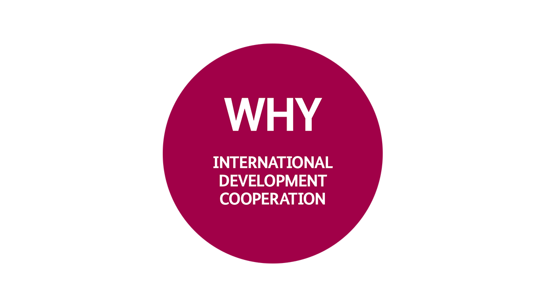 Why international development cooperation