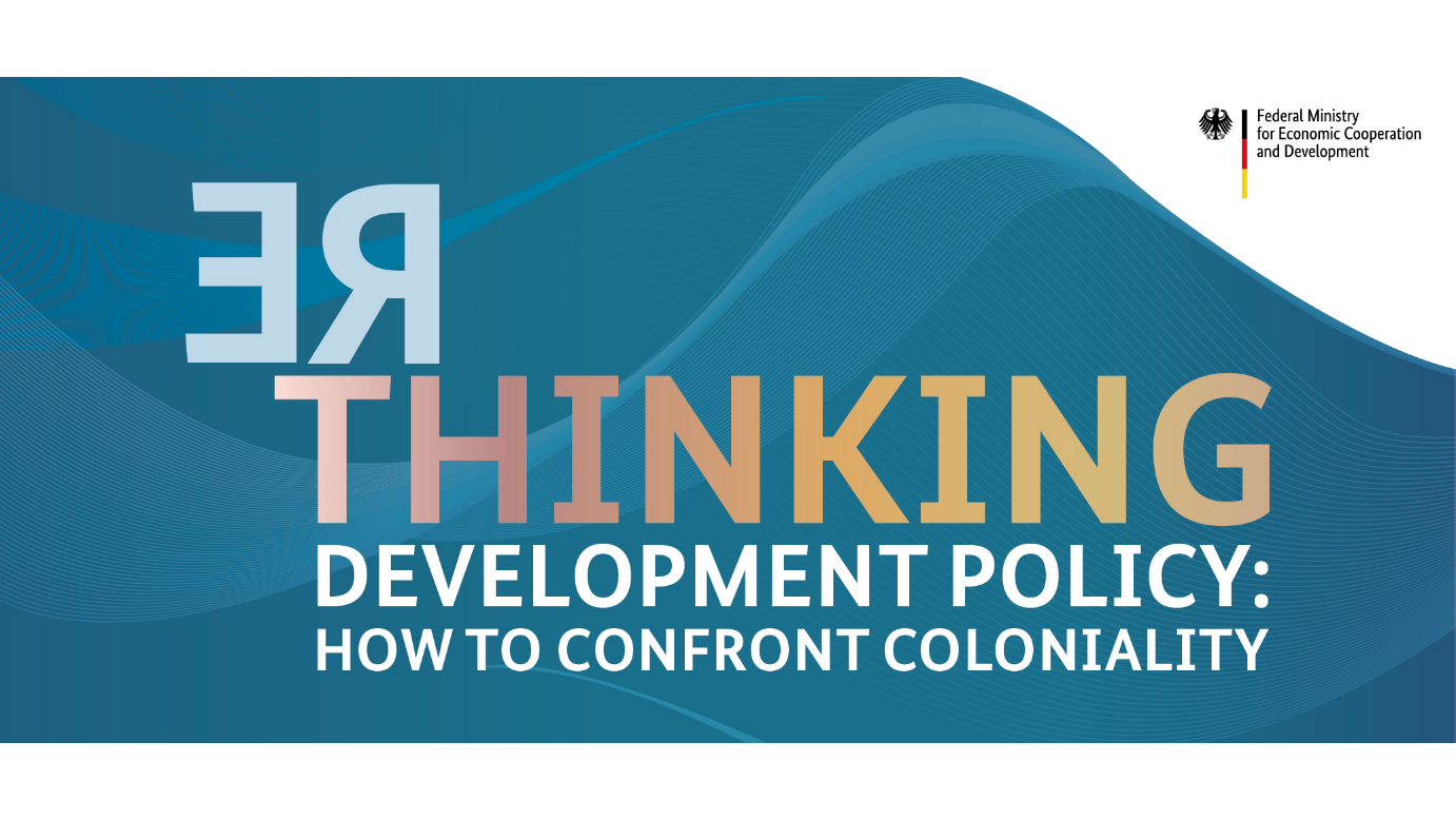 Logo der Veranstaltung: Rethinking development policy: How to confront coloniality