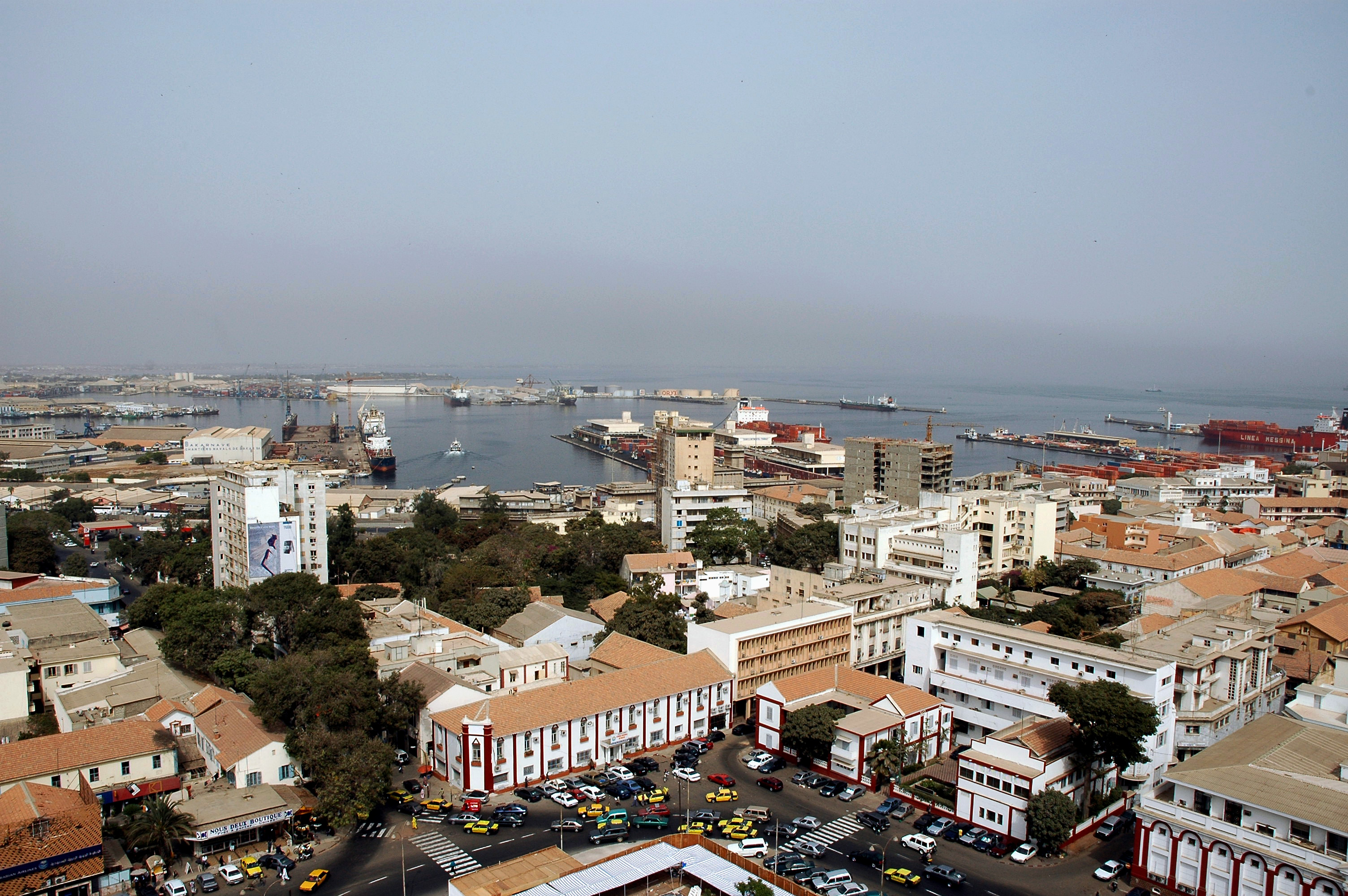 The port of Dakar, Senegal