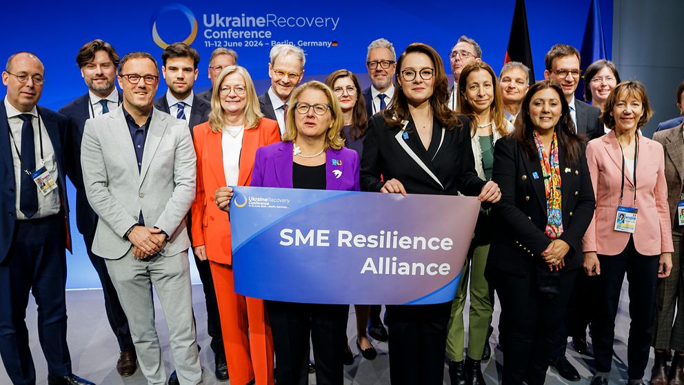 Ukraine-Wiederaufbaukonferenz: Start der "Small and Medium-sized Enterprises (SME) Resilience Alliance for Ukraine“