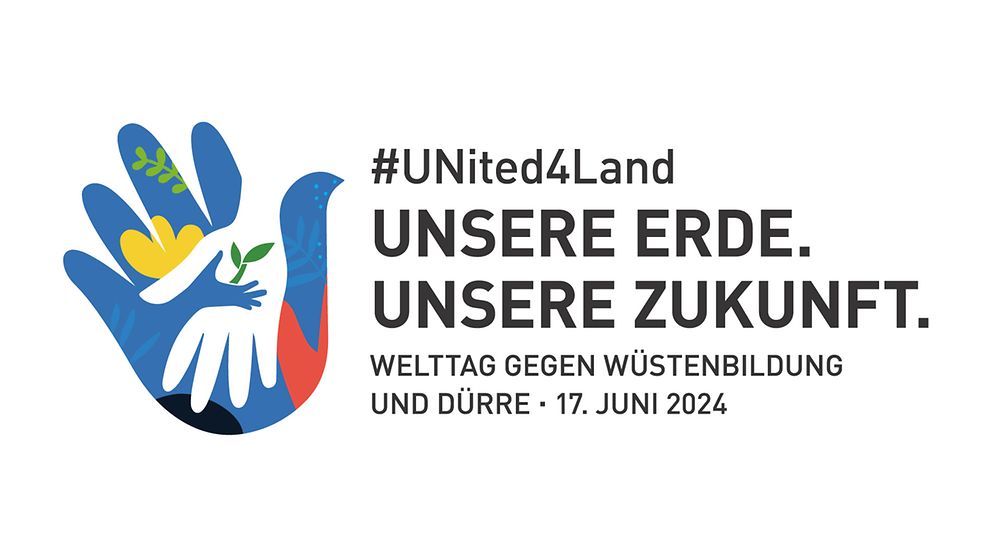 Logo: #UNited4Land-Kampagne