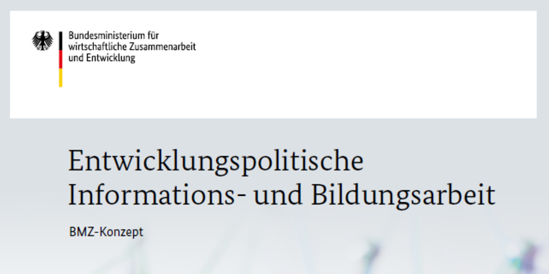 Entwicklungspolitische Informations- Und Bildungsarbeit | BMZ